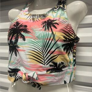 Tropical Print Women's Top